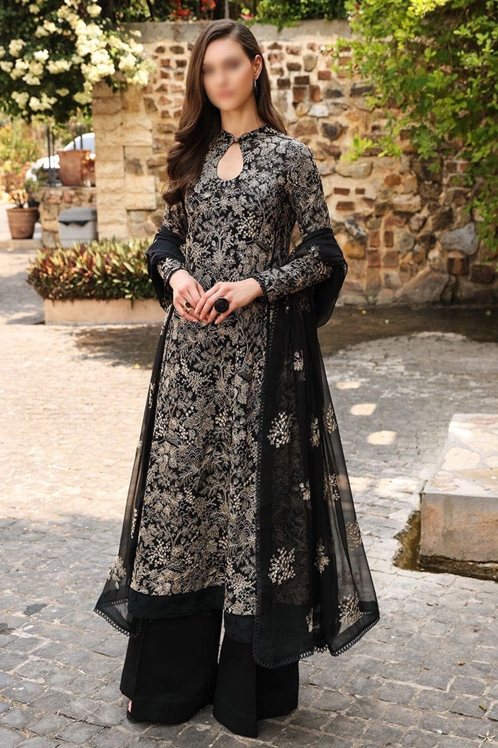 Bareeze Unstitched Embroidered 3 Piece Lawn Suit