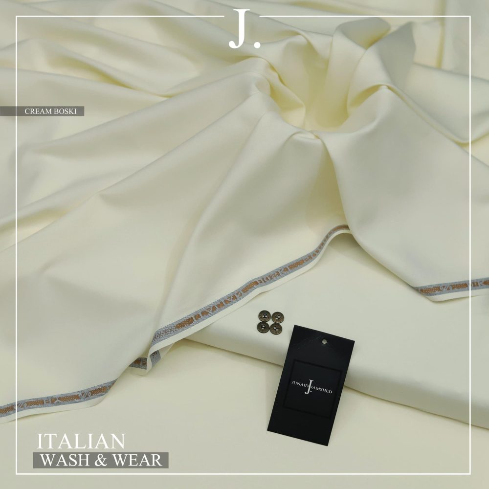 Junaid Jamshed Italian Silk Wash and Wear Suit for Men - Image 11