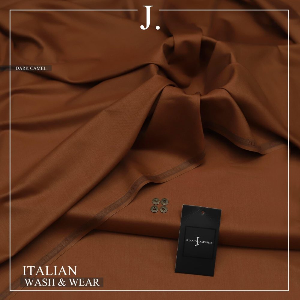 Junaid Jamshed Italian Silk Wash and Wear Suit for Men - Image 3