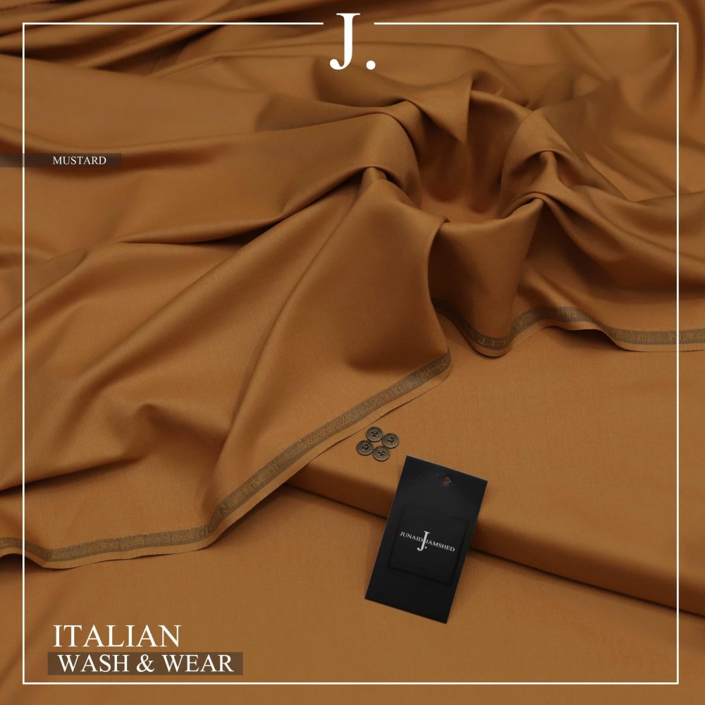 Junaid Jamshed Italian Silk Wash and Wear Suit for Men - Image 8