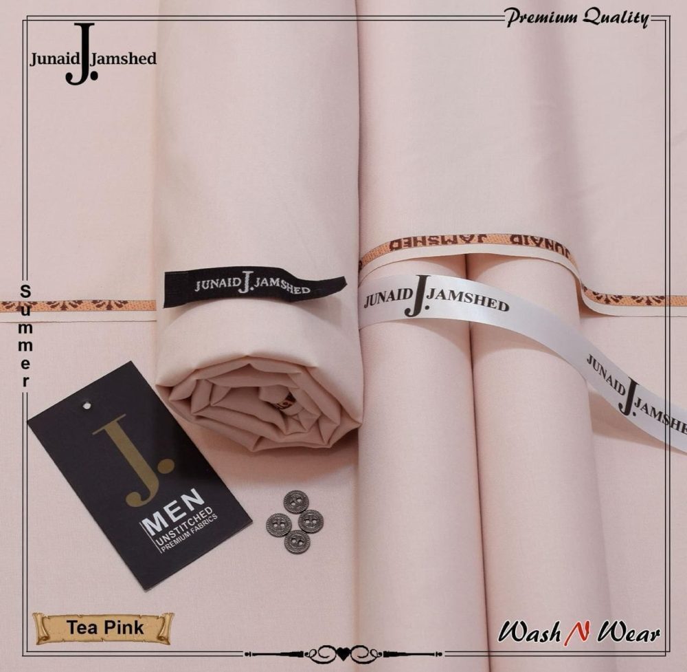 Junaid Jamshed Unstitched Wash and Wear Suit for Men - Image 11