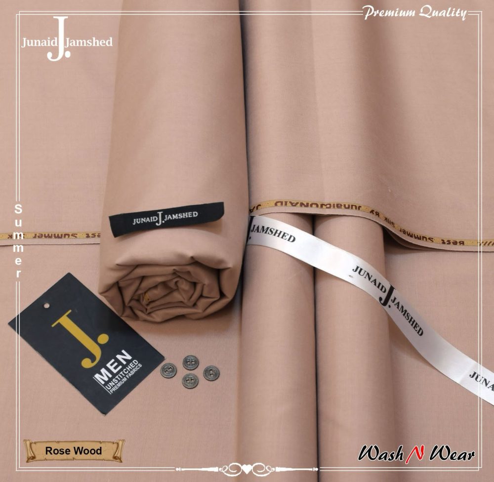 Junaid Jamshed Unstitched Wash and Wear Suit for Men - Image 15