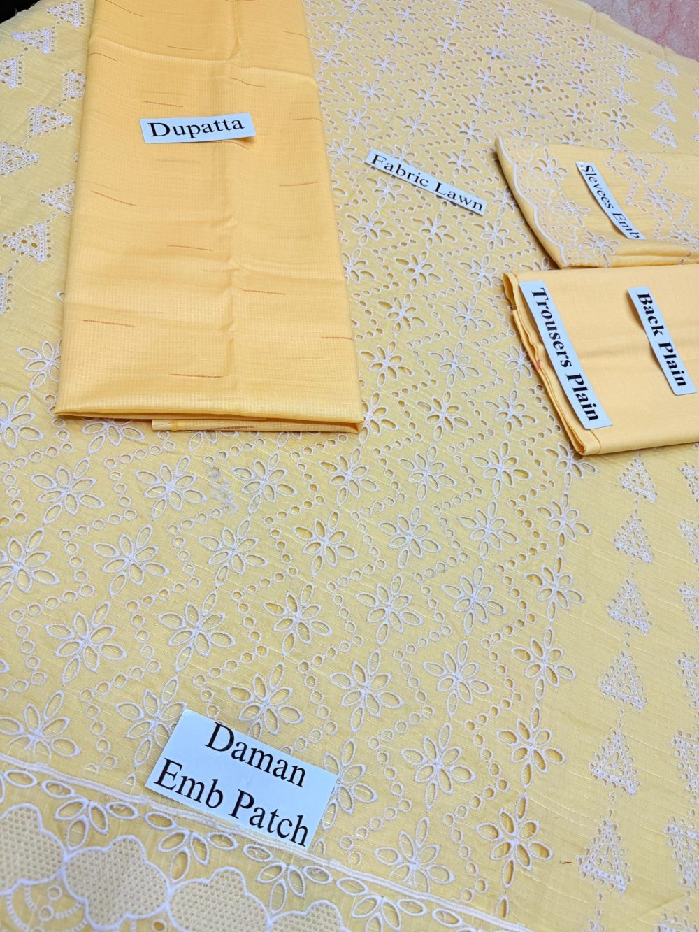 Merakhi Suit for Girls Yellow