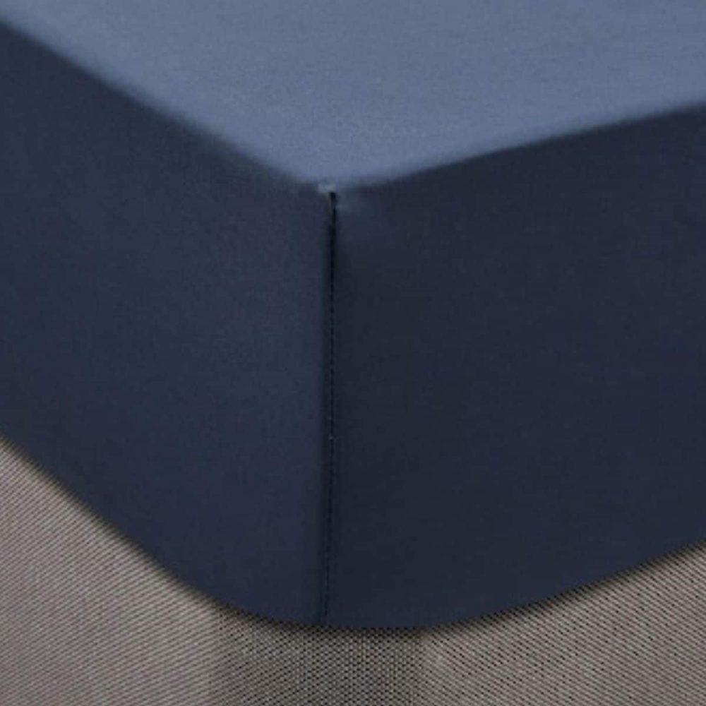Blue Waterproof Terry Cotton Mattress Protector - Image 3
