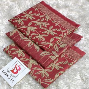 Bin Saeed Unstitched Fern Airjet 3 Piece Lawn Suit (Digital Printed)