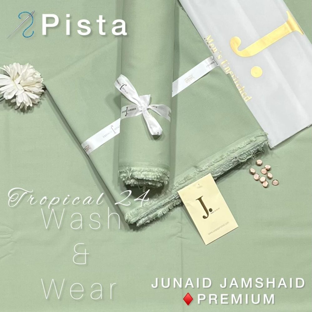 Junaid Jamshed Super Luxury Wash and Wear Suit for Men - Image 15