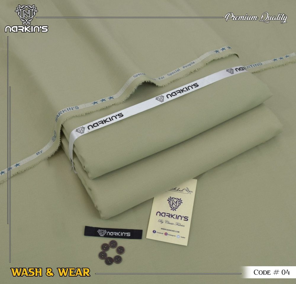 Narkins Pista Wash & Wear Suit for Men – Premium Summer 2025 Collection