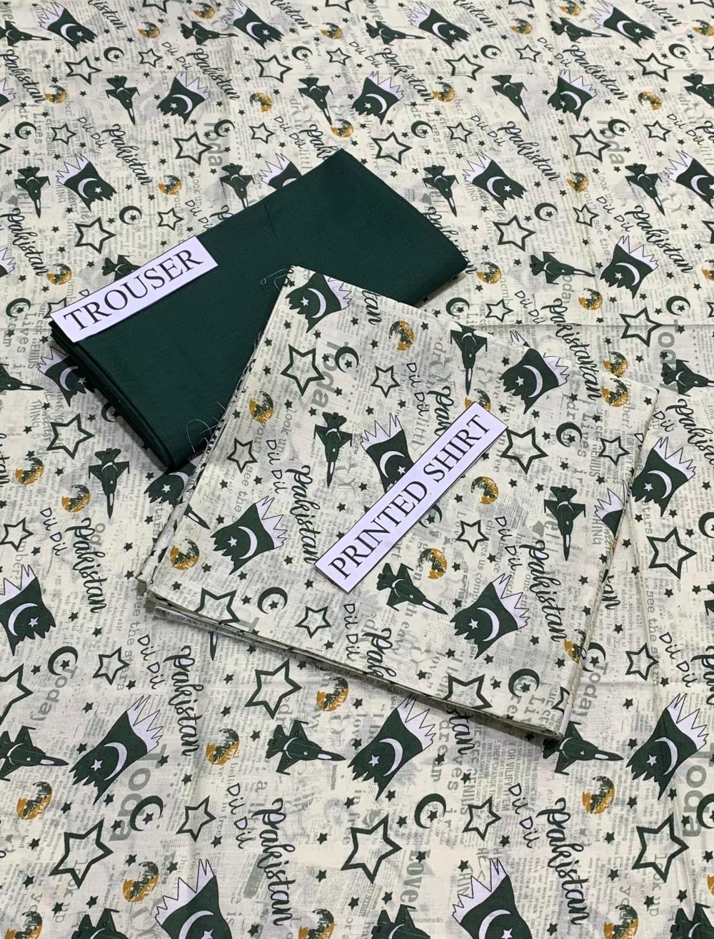 IB Bonanza – 2 Piece 14 August Printed Lawn Suit With Trousers - Image 4