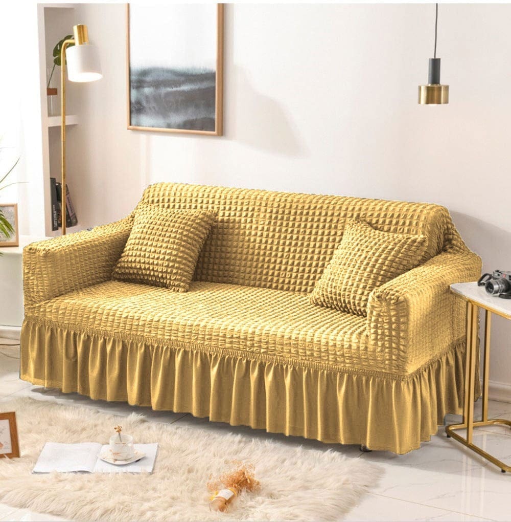 Skin Golden Sofa Cover – Stretch Jersey Persian Style