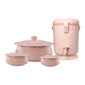 Rosetta Deluxe 4Pcs Hotpot & Cooler Giftpack – Insulated Kitchen Set