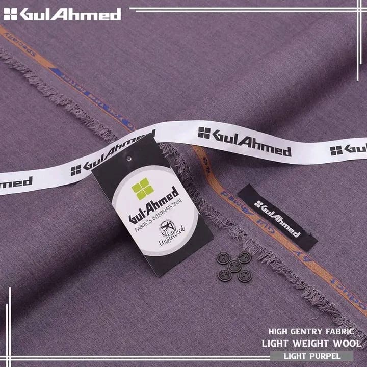 Gul Ahmed – Poshak Wool Suit for Men (Unstitched) - Image 6