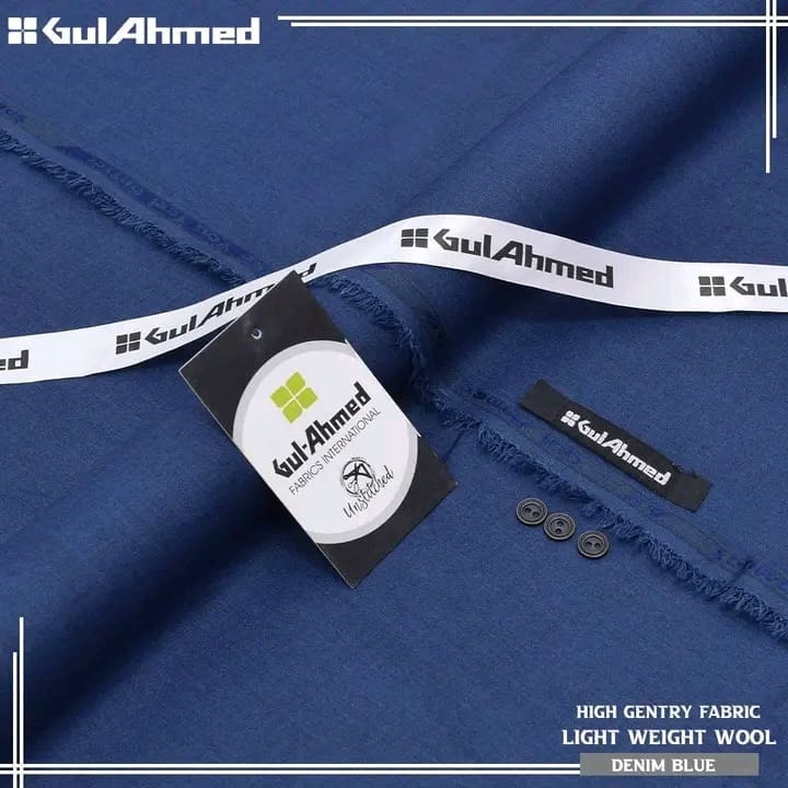 Gul Ahmed – Poshak Wool Suit for Men (Unstitched) - Image 7