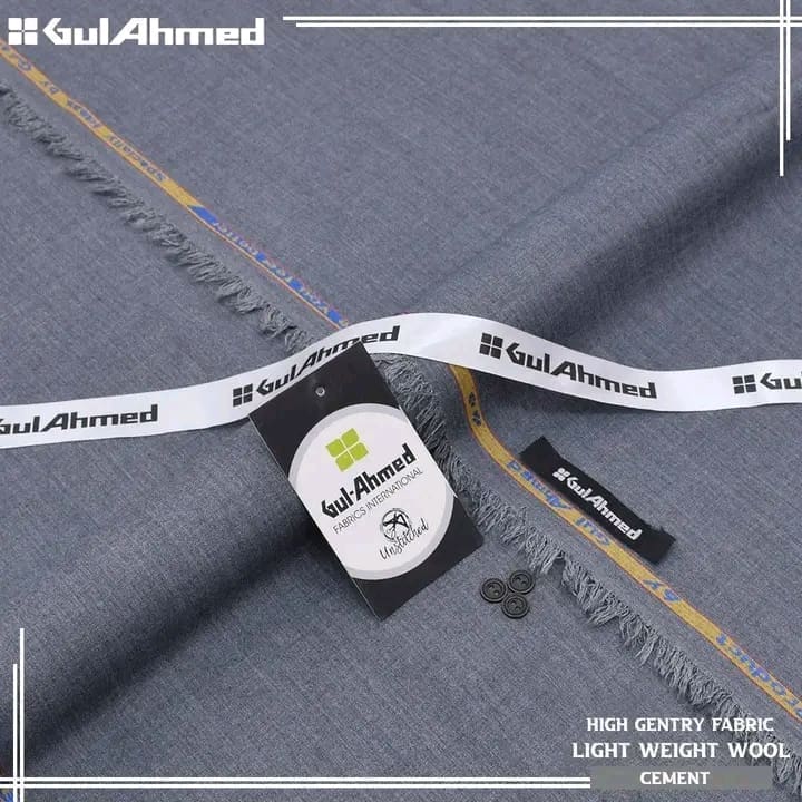 Gul Ahmed – Poshak Wool Suit for Men (Unstitched) - Image 8