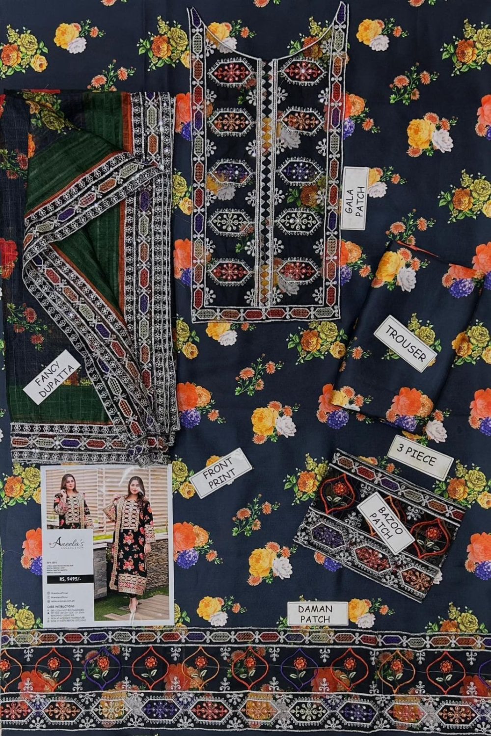 Most Demanding Edition Silk Suit – Shamoz Silk Digital Print