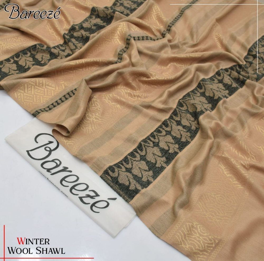 Jacquard Wool Shawl for Women – Winter Collection 2025 - Image 20