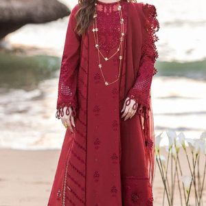 Qalamkar 799 Unstitched Dhanak 3 Piece Winter Suit