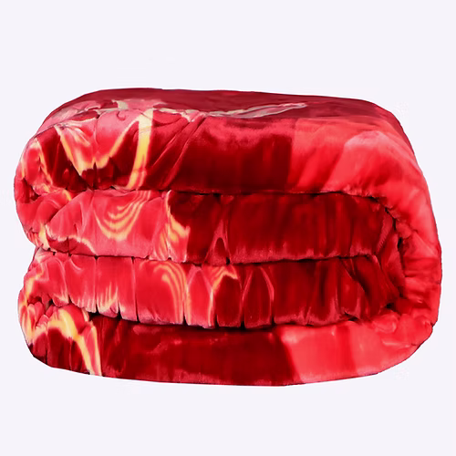 Deer 1-Ply Double Bed Blanket | Soft & Warm (200×240 cm, 3.0 Kg) - Image 3
