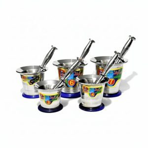 stainless steel langri danda kootna set