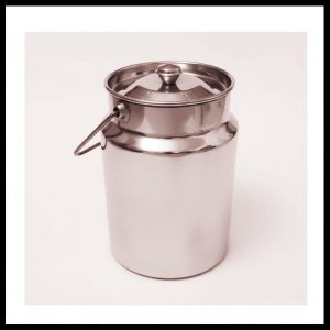 Stainless Steel Milk Can - Size 0 to 5 number
