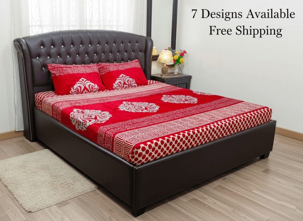 Winter Fleece King Size Bedsheet – Classic Prints Collection 2025