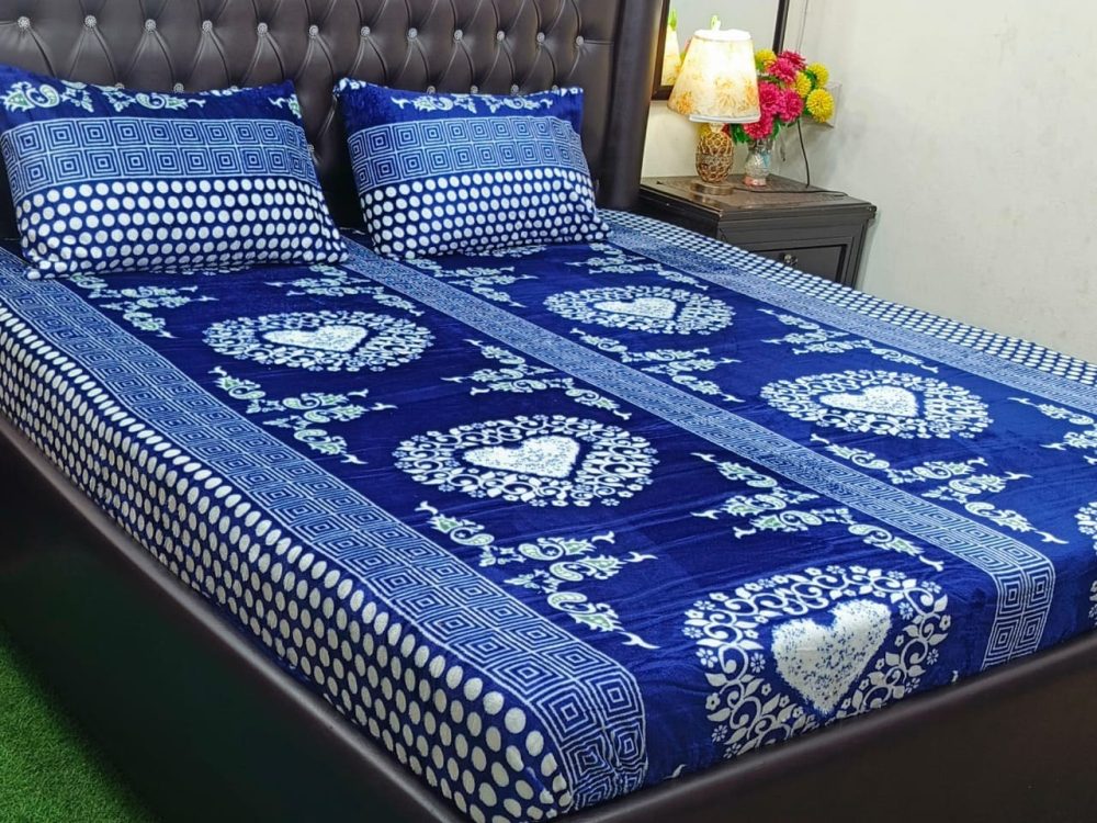 Winter Fleece Bedsheet Collection – Classic Prints (7 Designs) - Image 5