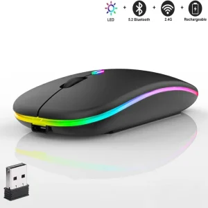 Wireless RGB Gaming Mouse – Rechargeable