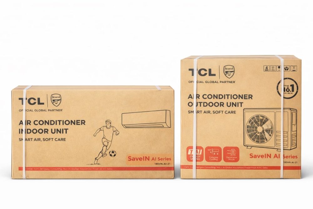TCL 1.0 Ton Inverter Split AC – SaveIN AI Series - Image 2