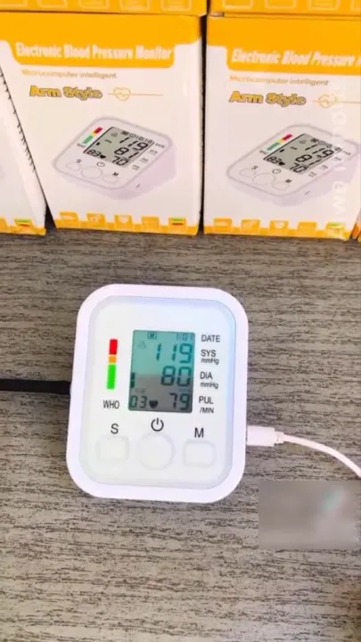 Digital Blood Pressure Monitor Upper Arm Automatic BP Machine - Image 3