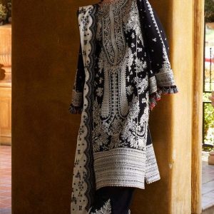 Hussain Rehar – 3pc Summer Lawn Suit Design 7172