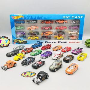 20Pcs Hot Wheels Diecast Mini Inertial Cars Set for Kids