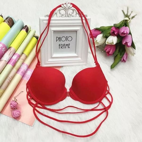 Front Open Sexy Push Up Bra for Women with Underwire Support - Image 2