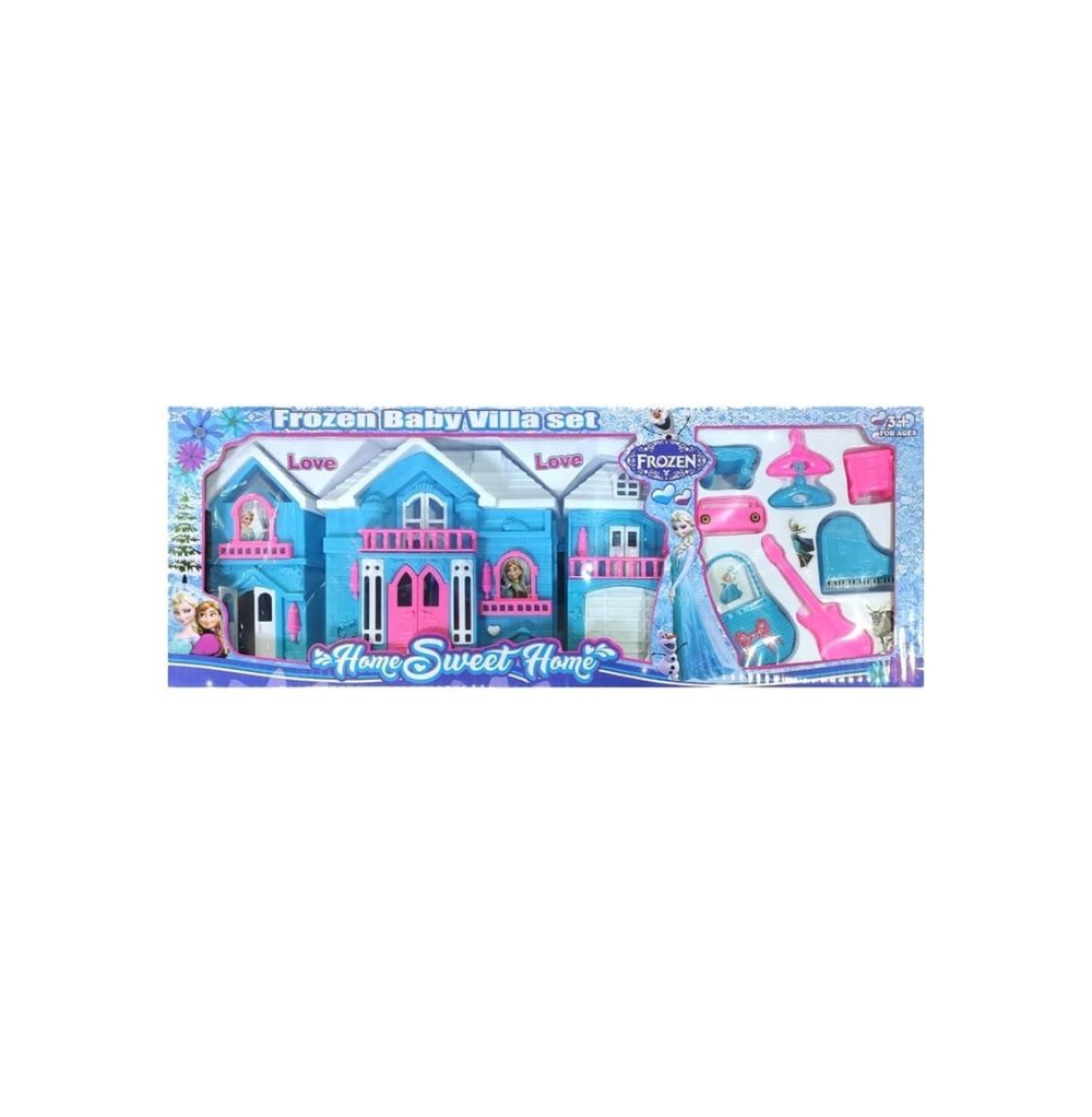 Frozen Doll House for Kids Princess Play House Toy