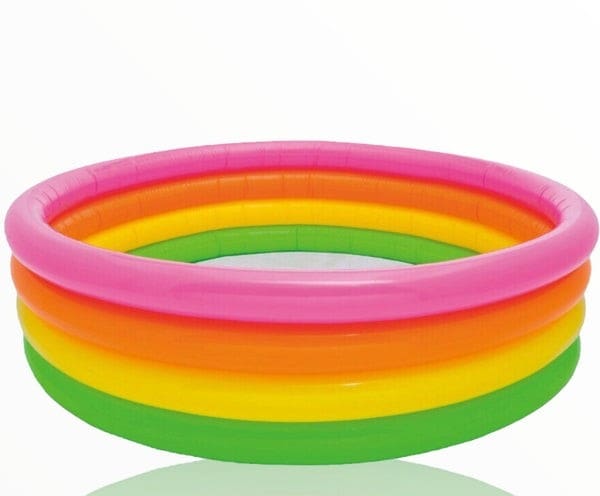 Intex Sunset Glow Pool for Kids 5.5 Feet Inflatable Swimming Pool - Image 2