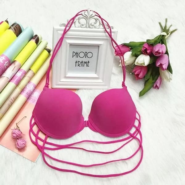 Front Open Sexy Push Up Bra for Women with Underwire Support - Image 5