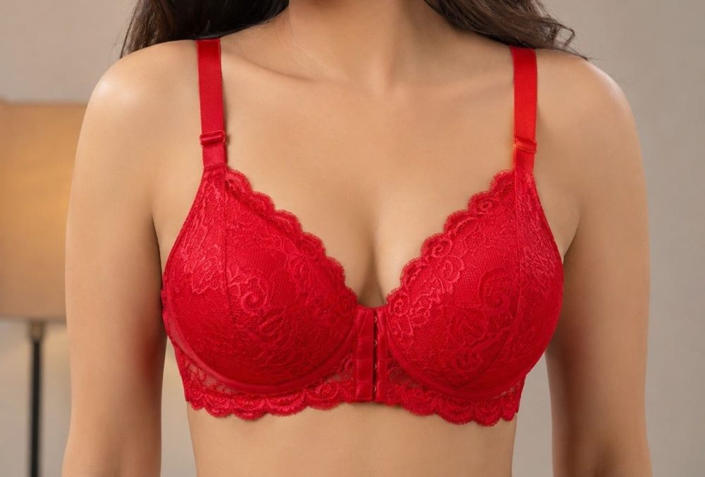 Women Lace Push Up Bra High Quality Stylish Innerwear